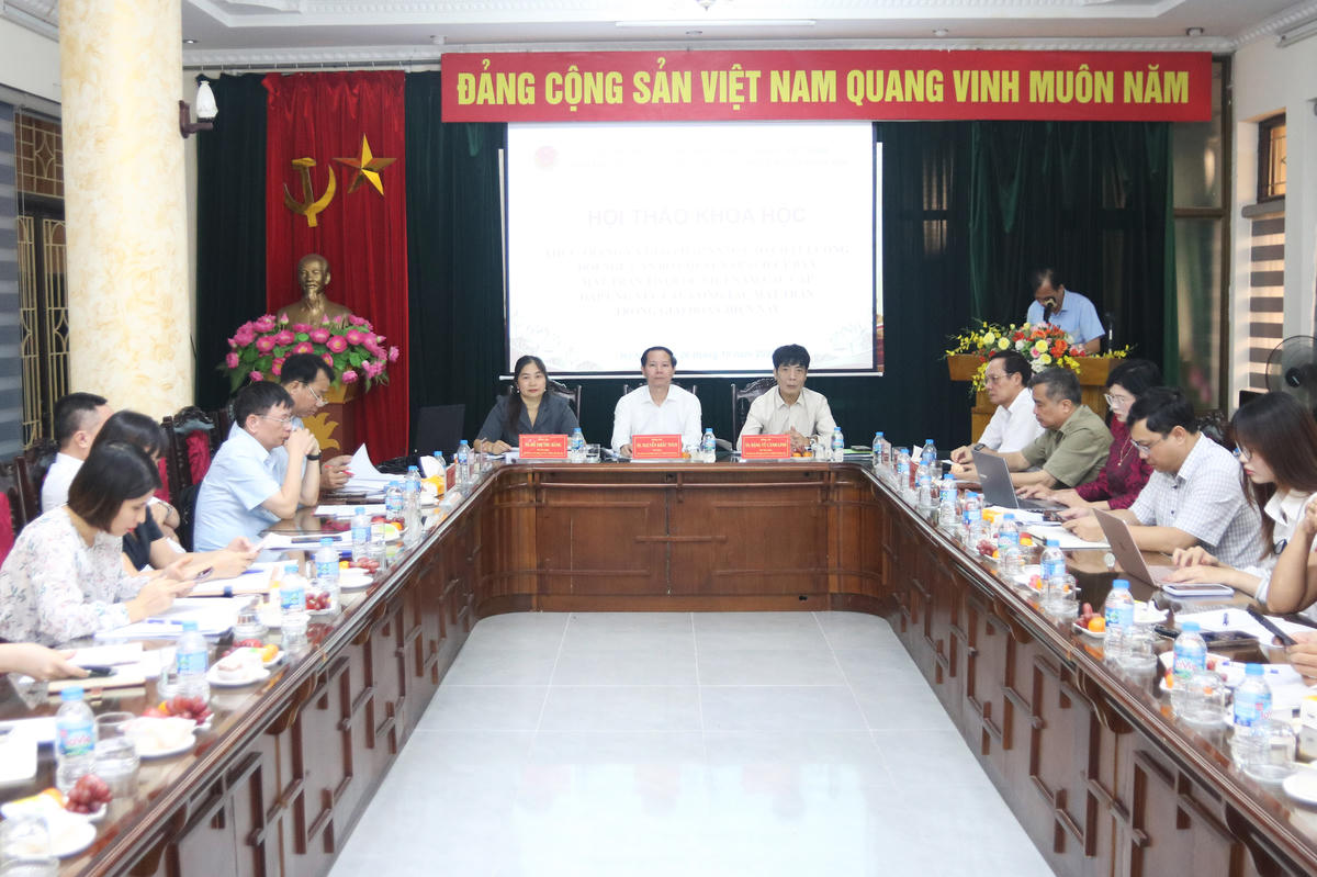 Quang cảnh Hội thảo.