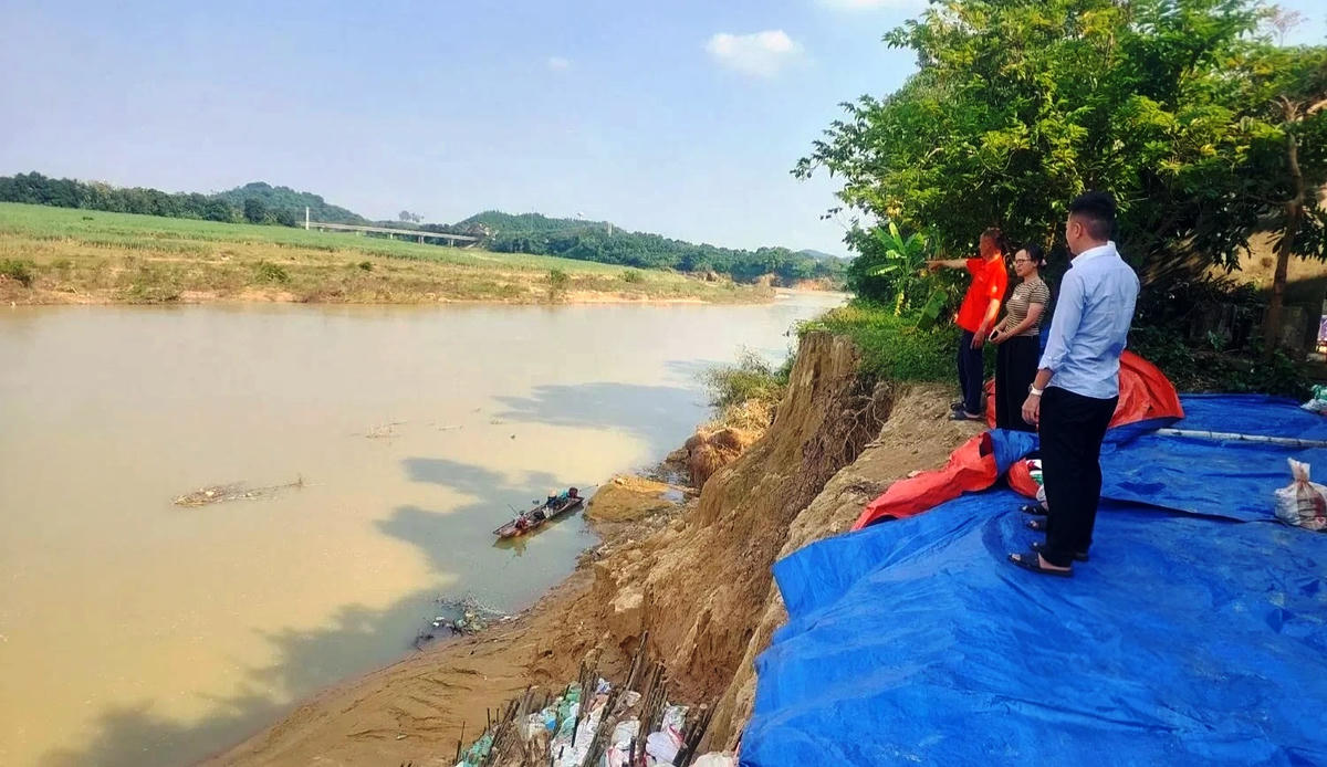 Thanh Hóa: Lo ngại sạt lở bờ sông 