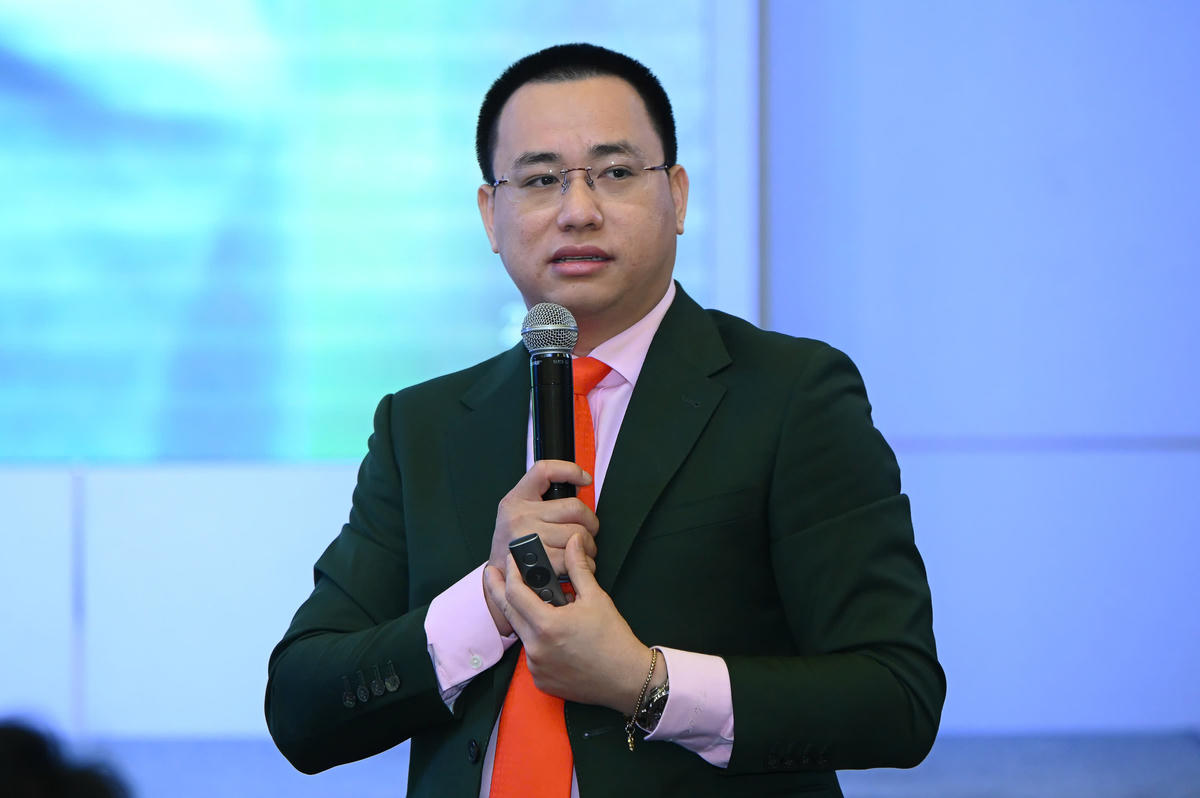 Ông Lê Văn Nghi - Chủ tịch kiêm Tổng Giám đốc QIS Global. Ảnh: Tùng Đinh