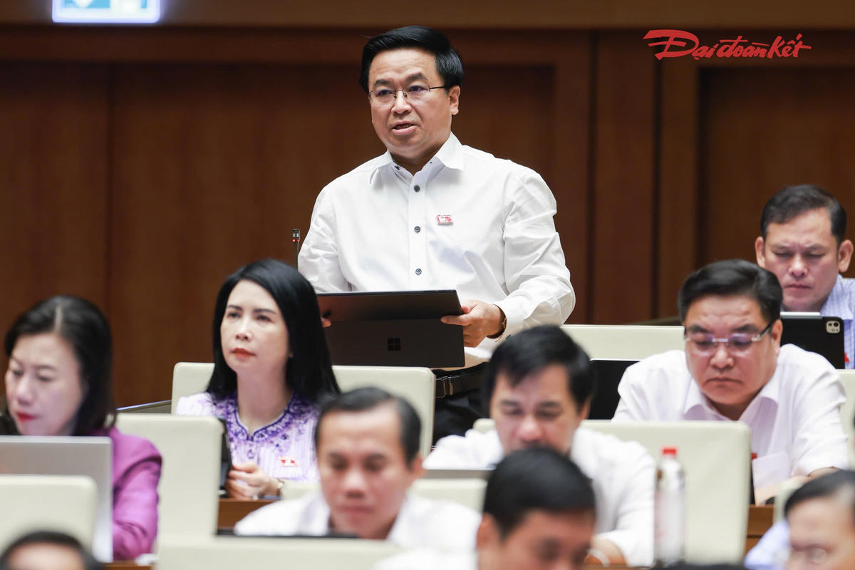 Ông Bùi Xuân Hải phát biểu (Ảnh: Quang Vinh)