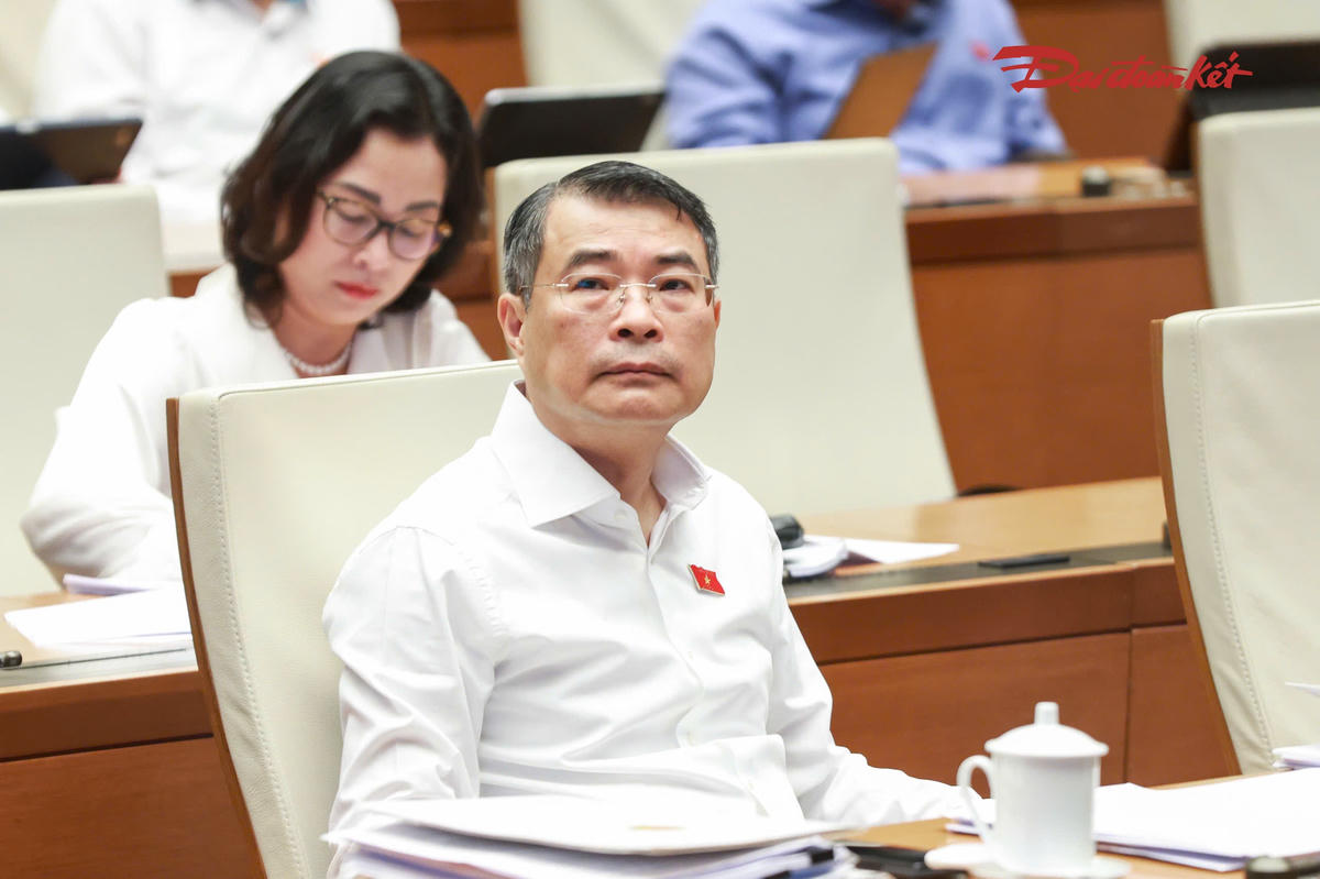 Thủ tướng Chính phủ Lê Minh Hưng tham dự phiên thảo luận (Ảnh: Quang Vinh)