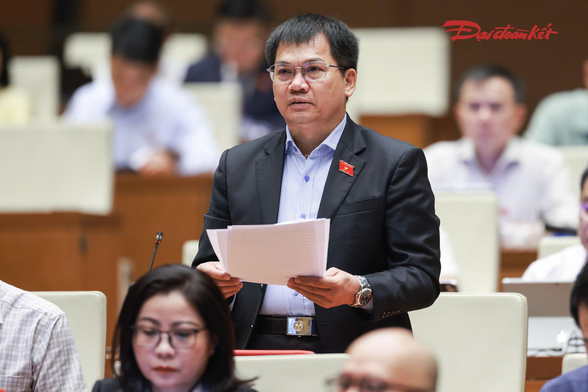 Ông Dương Khắc Mai phát biểu (Ảnh: Quang Vinh)
