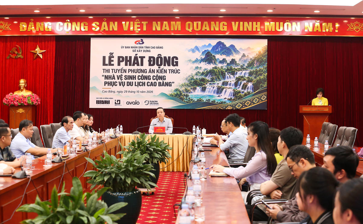 Quang cảnh buổi phát động. Ảnh: Hân Nguyễn.