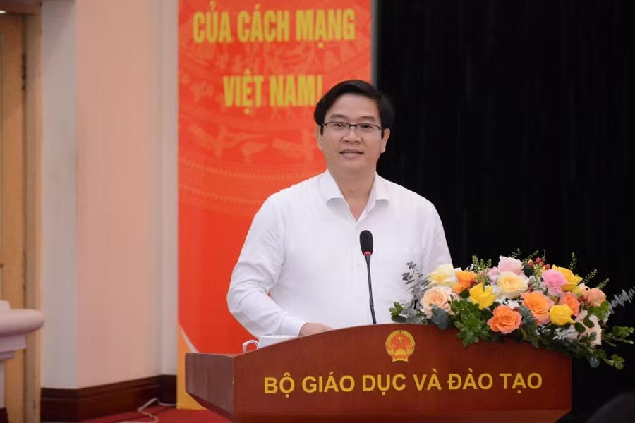 Ông Thái Văn Tài – Vụ trưởng Vụ Giáo dục Trung học, Bộ GDĐT. Ảnh: Bộ GDĐT