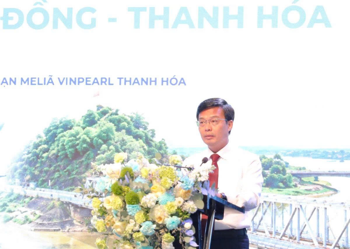 Ông Đinh Văn Tuấn - Phó Chủ tịch UBND tỉnh Lâm Đồng phát biểu khai mạc hội nghị.