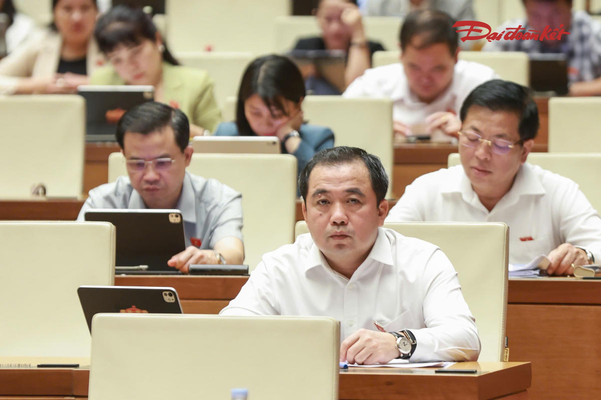 [Ảnh] Quốc hội thảo luận sửa đổi Luật Đất đai