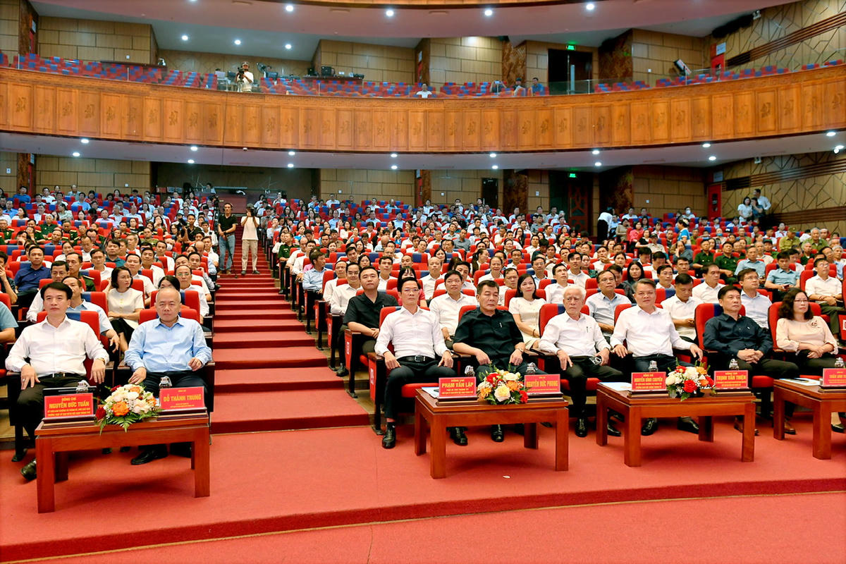 Quang cảnh hội nghị. Ảnh: Thành Chung.