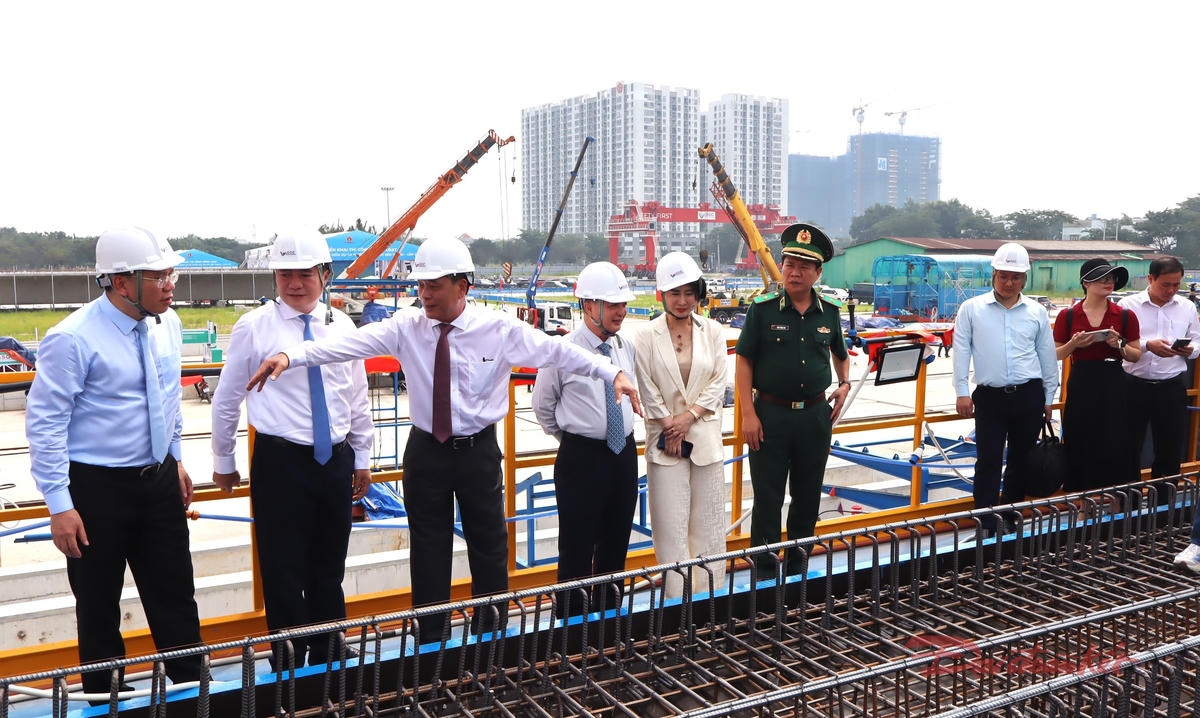 TPHCM khởi công đồng loạt các hạng mục trọng điểm của tuyến đường sắt Bến Thành - Cần Giờ