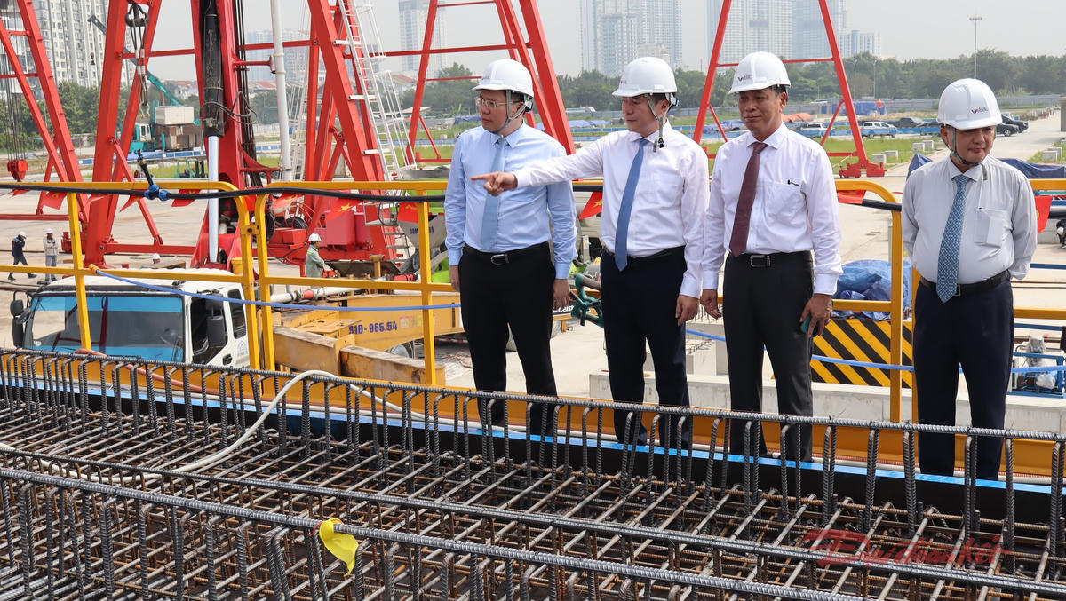 TPHCM khởi công đồng loạt các hạng mục trọng điểm của tuyến đường sắt Bến Thành - Cần Giờ