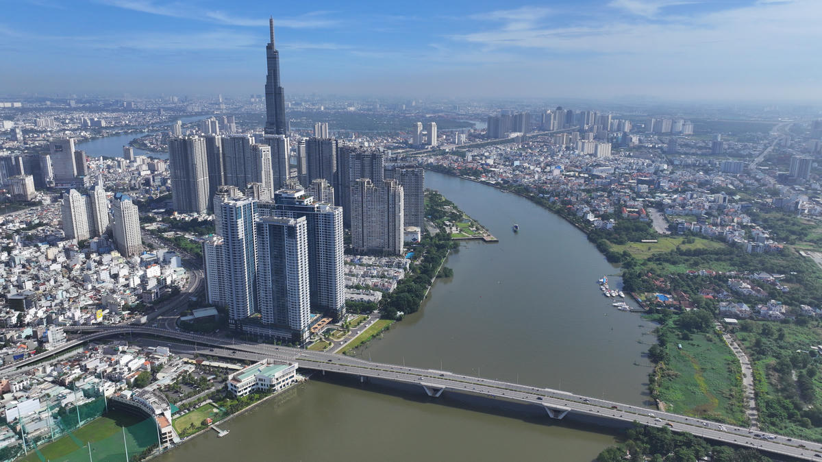 TPHCM mong muốn thu hút vốn quốc tế cho phát triển và tăng trưởng. Ảnh.NT