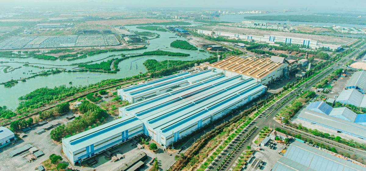 Công ty Cổ phần Thép POSCO YAMATO VINA là một trong 5 doanh nghiệp có tên trong Quyết định thanh tra. Ảnh: P.Y.V.