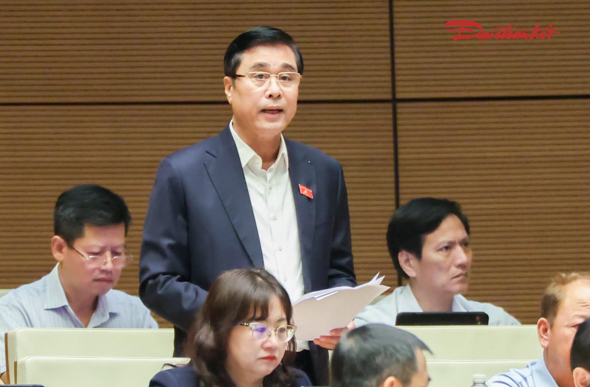 &Ocirc;ng Nguyễn Cao Sơn ph&aacute;t biểu (Ảnh: Quang Vinh)