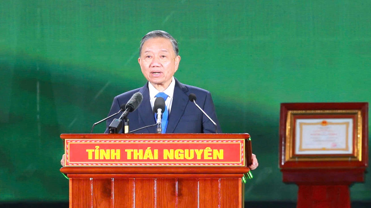 Tổng Bí thư, Chủ tịch nước Tô Lâm phát biểu tại Chương trình.