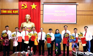 Bắc Kạn luân chuyển, bổ nhiệm 8 vị trí lãnh đạo chủ chốt