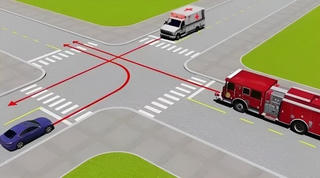 Những loại xe ưu tiên nào được phép đi vào đường ngược chiều?