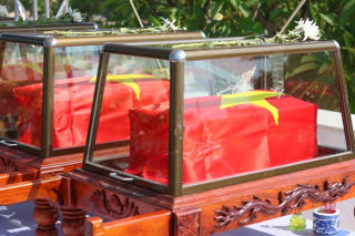 Quảng Bình: Tổ chức lễ truy điệu và an táng 19 hài cốt liệt sĩ