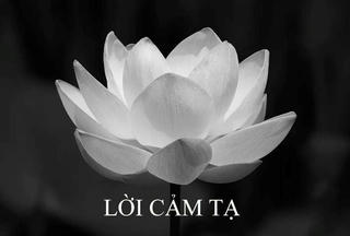 Lời cảm ơn