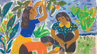 Ủ hương thu trong bàn tay