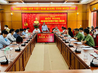 Tỉnh Đắk Lắk tổ chức giao ban báo chí tháng 4/2022