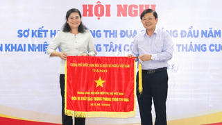 Khối thi đua các tổ chức chính trị - xã hội và các tổ chức liên hiệp sơ kết 6 tháng đầu năm 2023
