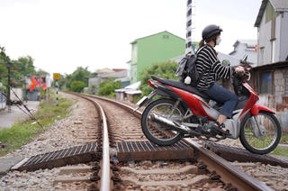 Mất an toàn lối giao với đường sắt