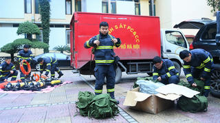 Đội cứu nạn, cứu hộ Bộ Công an sang Thổ Nhĩ Kỳ hỗ trợ khắc phục thảm họa động đất 