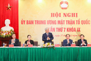 Khai mạc Hội nghị UBTƯ MTTQ Việt Nam lần thứ 7, khóa IX