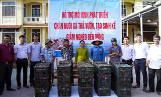 Hiệu quả từ mô hình hỗ trợ sinh kế giảm nghèo bền vững