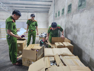 Quảng Trị: Phát hiện, thu giữ 2,5 tấn mỹ phẩm không rõ nguồn gốc