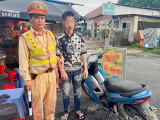 Chặn bắt thiếu niên nghi trộm xe từ Nghệ An ra Hà Nội tiêu thụ