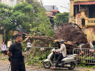 Bão số 3 đổ bộ, dự kiến lượng mưa ở Hà Nội có nơi trên 400 mm