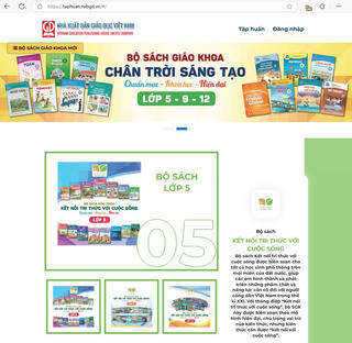 Nhà xuất bản Giáo dục Việt Nam cung cấp sách giáo khoa điện tử miễn phí