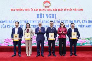 Toàn văn Quyết định về chức năng, nhiệm vụ, tổ chức bộ máy của Cơ quan UBTƯ MTTQ Việt Nam