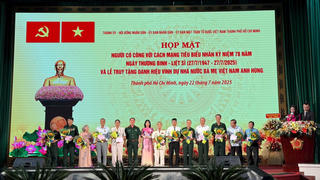 TP Hồ Chí Minh họp mặt 185 người có công với cách mạng tiêu biểu