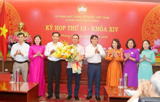 Hải Phòng: Ông Đào Trọng Đức giữ chức Chủ tịch Mặt trận thành phố