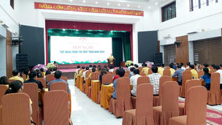 Tập huấn 10 chuyên đề nghiệp vụ cho cán bộ Mặt trận