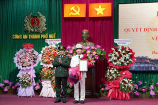 Thượng tá Nguyễn Viết Hoàng giữ chức Phó Giám đốc Công an thành phố Huế