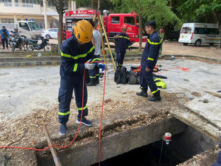 Đắk Lắk: Một công nhân tử vong khi sửa chữa hầm cống ở khuôn viên nhà thiếu nhi