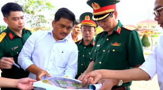 TP HCM kiểm tra tiến độ xây dựng Đền tưởng niệm Chiến khu Rừng Sác