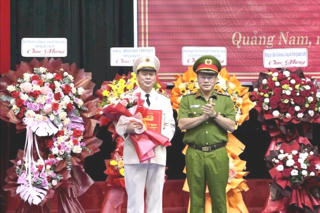 Giám đốc Công an tỉnh Quảng Nam được thăng quân hàm cấp tướng