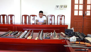 Hoà Bình: Bắt nhóm đối tượng cho vay nặng lãi từ nguồn tin tố giác tội phạm