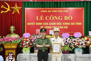 Phú Thọ: Điều động loạt cán bộ công an chủ chốt
