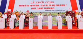 Thái Nguyên: Đồng loạt khởi công, khánh thành nhiều công trình trọng điểm