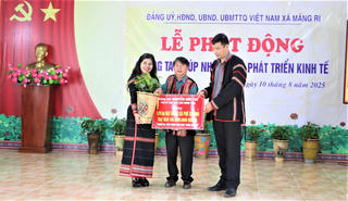 Quảng Ngãi: Hơn 1,8 tỷ đồng hỗ trợ người dân xã Măng Ri khắc phục thiệt hại, khôi phục sản xuất