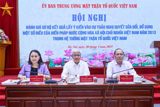 Đánh giá sơ bộ kết quả lấy ý kiến vào dự thảo Nghị quyết sửa đổi, bổ sung một số điều của Hiến pháp năm 2013