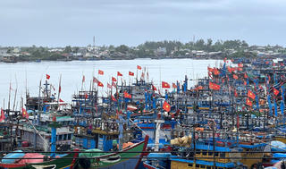 Áp thấp nhiệt đới đã suy yếu thành một vùng áp thấp trên khu vực Nam Lào