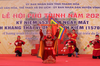 [Ảnh]: Lễ kỷ niệm 453 năm ngày mất của Minh Khang Thái Vương Trịnh Kiểm