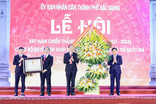 Lễ hội Xương Giang là di sản văn hóa phi vật thể quốc gia