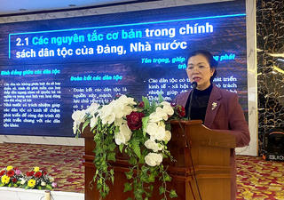 Nâng cao năng lực về công tác dân tộc cho cán bộ Mặt trận vùng đồng bào DTTS khu vực Tây Nguyên
