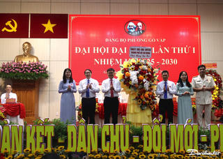 TP Hồ Chí Minh : 235 đại biểu dự Đại hội Đảng bộ phường Gò Vấp